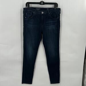 AG Adriano Goldschmied Women's Legging Super Skinny Fit Ankle Jean Size 30R